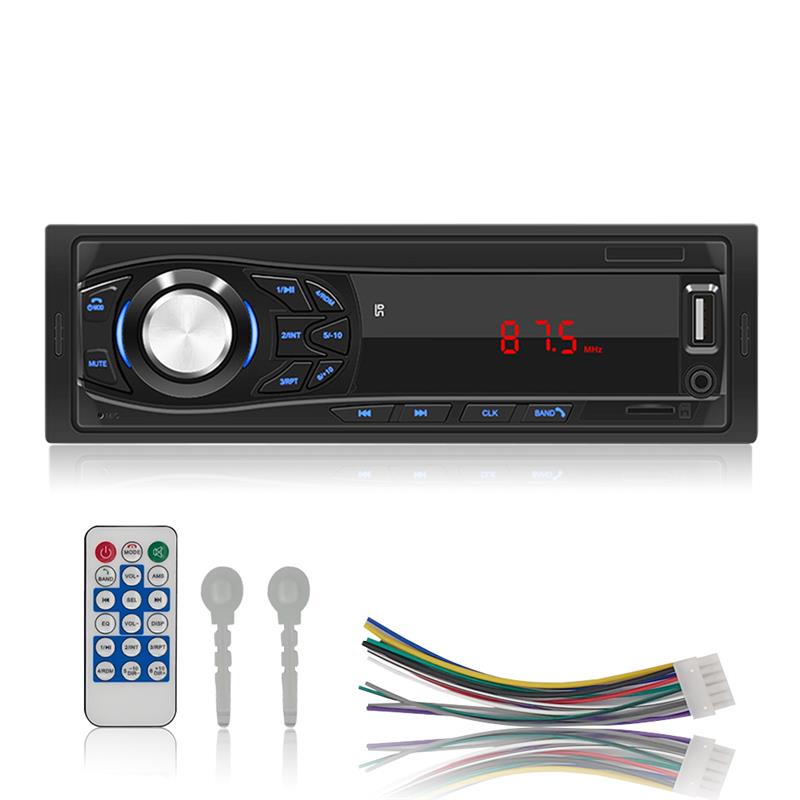 MP3 Player Dual Radio Car Supplies Plastics Vehicle Accessories Simple Operation Professional Wireless Stereo Device Type 2