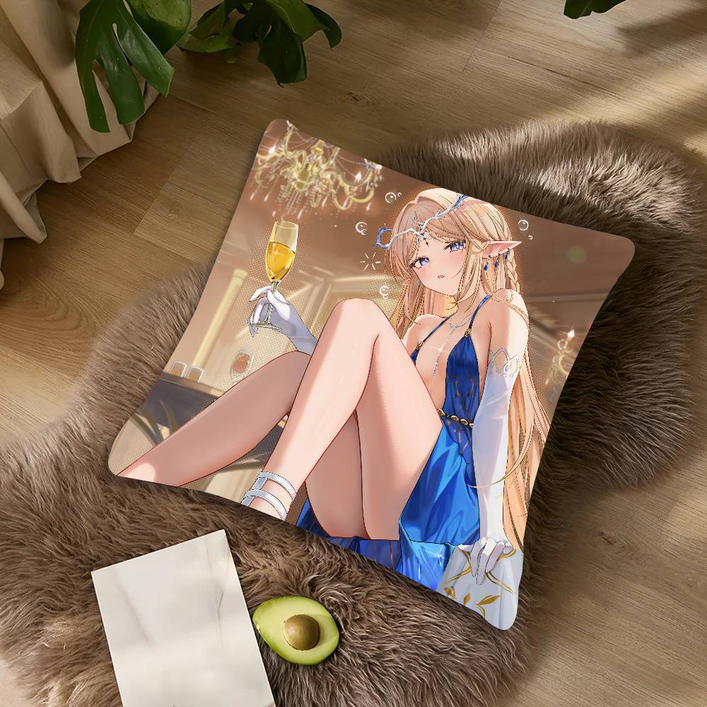 

Cartethyia wuthering waves pillow case Cushion Cover Decor Home Throw Pillow Covers For Couch Camping Pillow Cover Decorations 12x12Inch