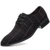 Classic Men's Business Shoes Trendy Men's Dress Shoes High Quality Lace-Up Casual Shoes Wedding Office Dress Shoe Zapatos Hombre