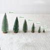 Mini Pine Christmas Tree Artificial Tabletop Decorations Festival Plastic Miniature Trees 2026 New Year Decorations for Xmas