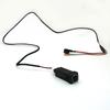 12V Dual USB Ports QC3.0 Mobile Phone Car Quick Charger For Toyota Highlander Land Cruiser Prado 150 Rav4 Camry Corolla 18-22