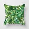 Fashion Tropical Plant Polyester Pillow Case Office Fabric Sofa Cushion Cover Home Polyester Pillow Case