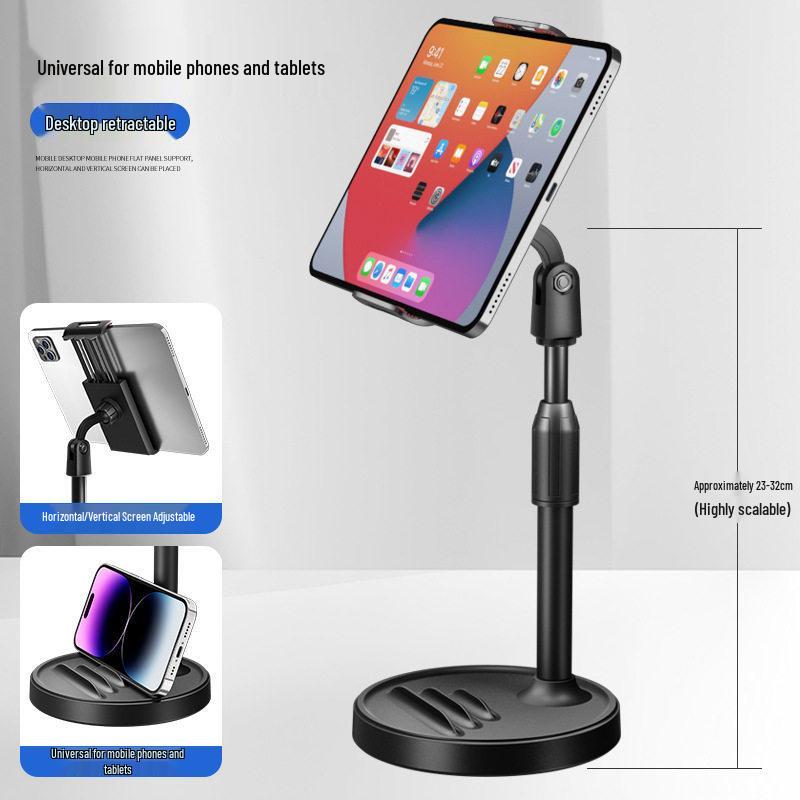 Adjustable Phone & Tablet Holder for Bedside and Desktop