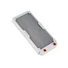 Aluminum   Heat Sink Computer Water Cooling Liquid Heat Exchanger White (240mm)