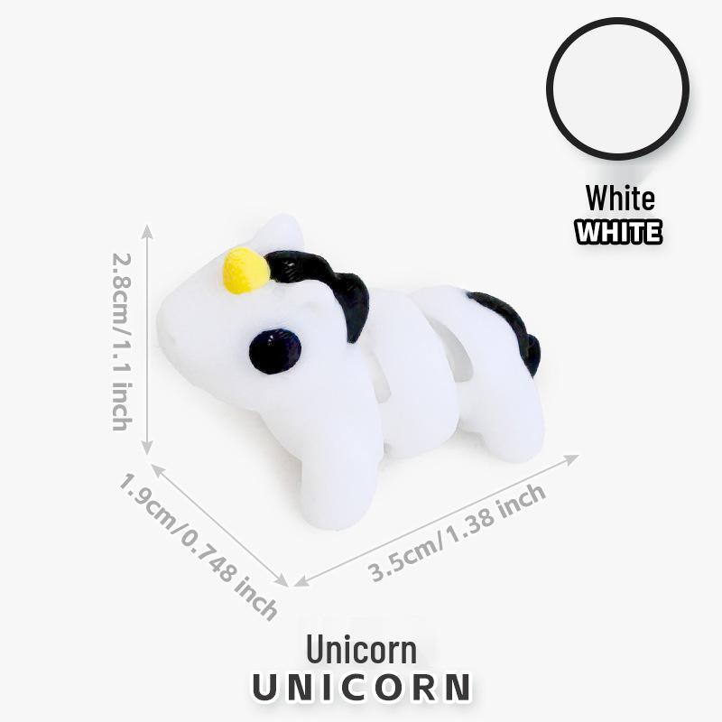 Colorful 3D Printed Small Animal Toys - Simulation Animal Models for Micro-Landscape Decoration