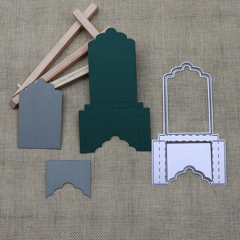 Neue Geschenkbox Metall Stanzformen Schablone Scrapbooking DIY Album Stempel Papier Karte Präge Dekor