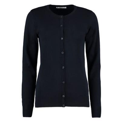 Womens/Ladies Arundel Crew Neck Classic Long-Sleeved Cardigan