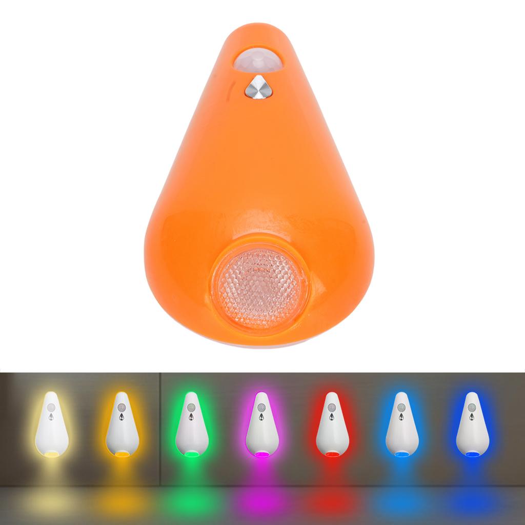 Toilet Light Motion Detection 8LED RGB Color Changing Motion Sensor Light Indoor Rechargeable Bathroom Night Light Accessories Decor