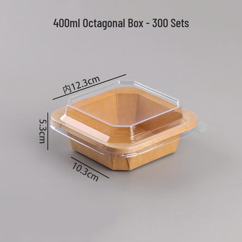Shixun Disposable Kraft Octagonal Meal Box