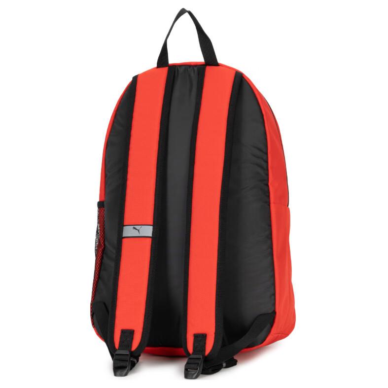 New PUMA Fabric Backpack Medium Size Men's Black & Red 090238-03