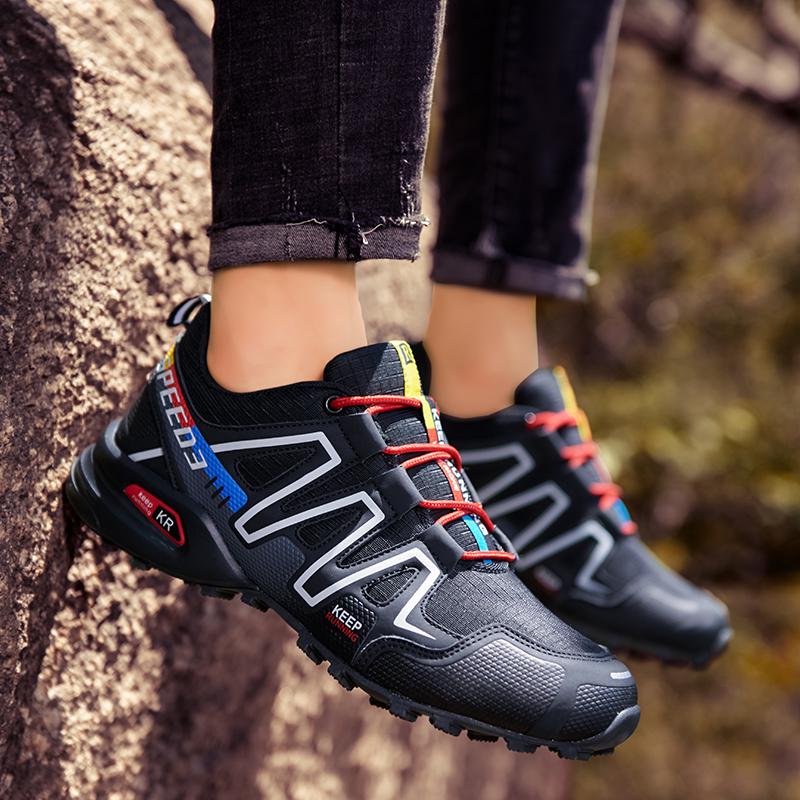 Hiking Shoes Breathable Low-Top Sneakers Outdoor Casual Travel Sneakers