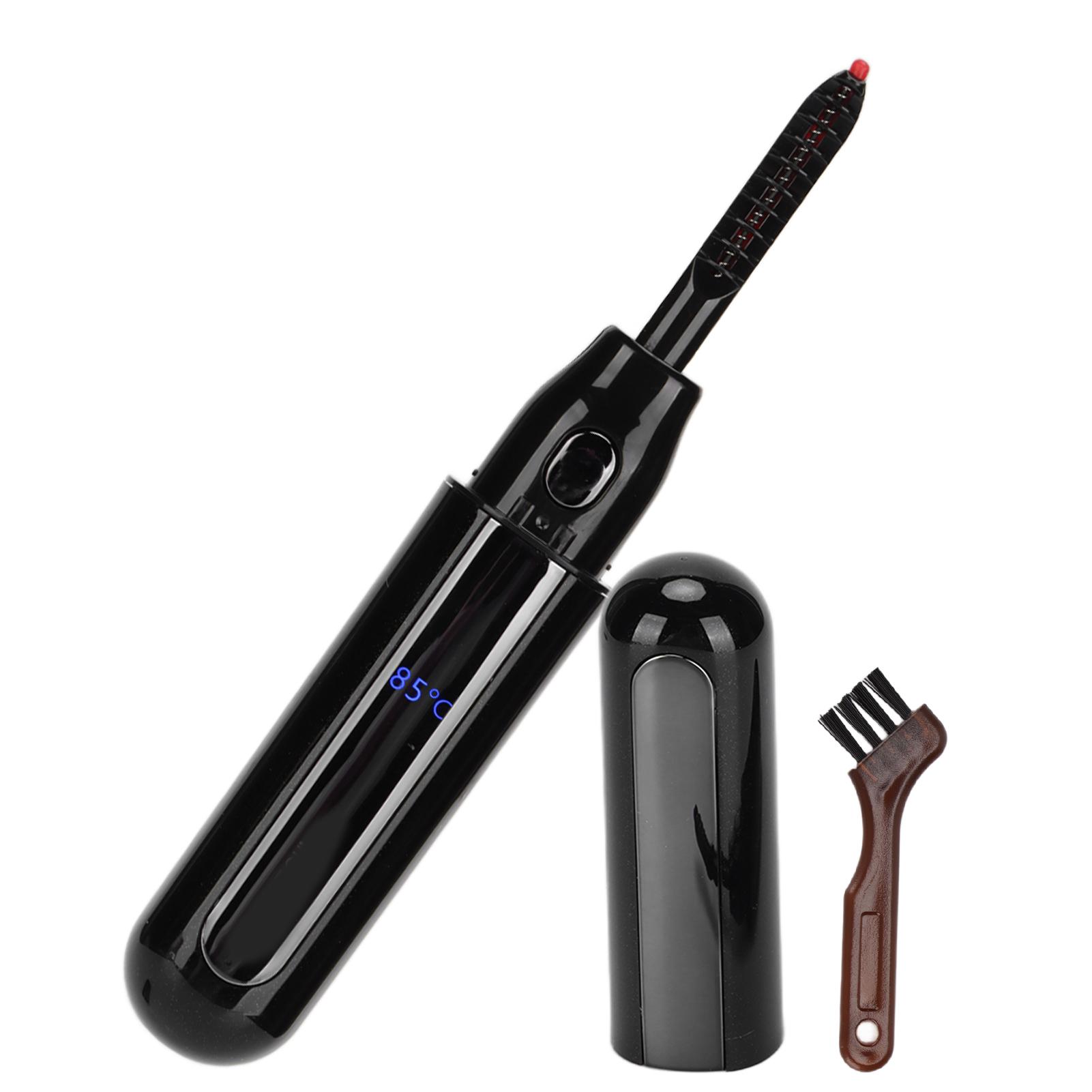 

USB перезаряжаемый щипцы для завивки ресниц с длительным сроком службы электрический нагревательный щипцы для завивки ресниц черный чёрный