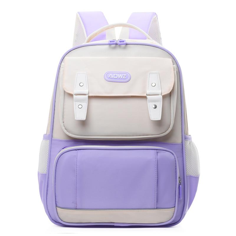 Comfortable And Colorful Nylon School Backpack For Boys And Girls With Ample Space Essentials For