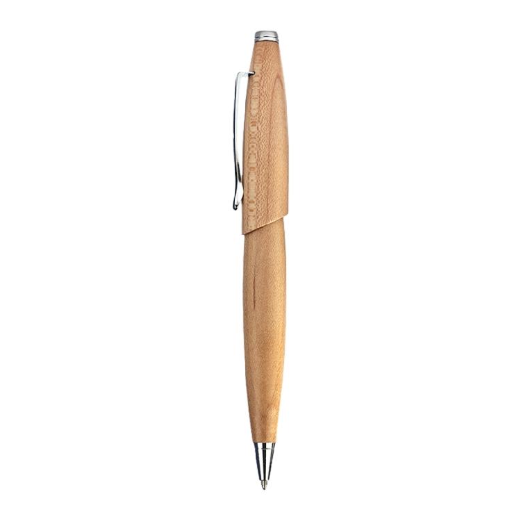 

Wood Ballpoint Pen 0.7mm Medium Point Wood Singing Pen with Metal Pen Clip For Business Meetings Noting Journaling 1