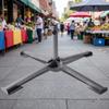 Cross Umbrella Base Heavy Duty Foldable Stand Stable for Vending Carts