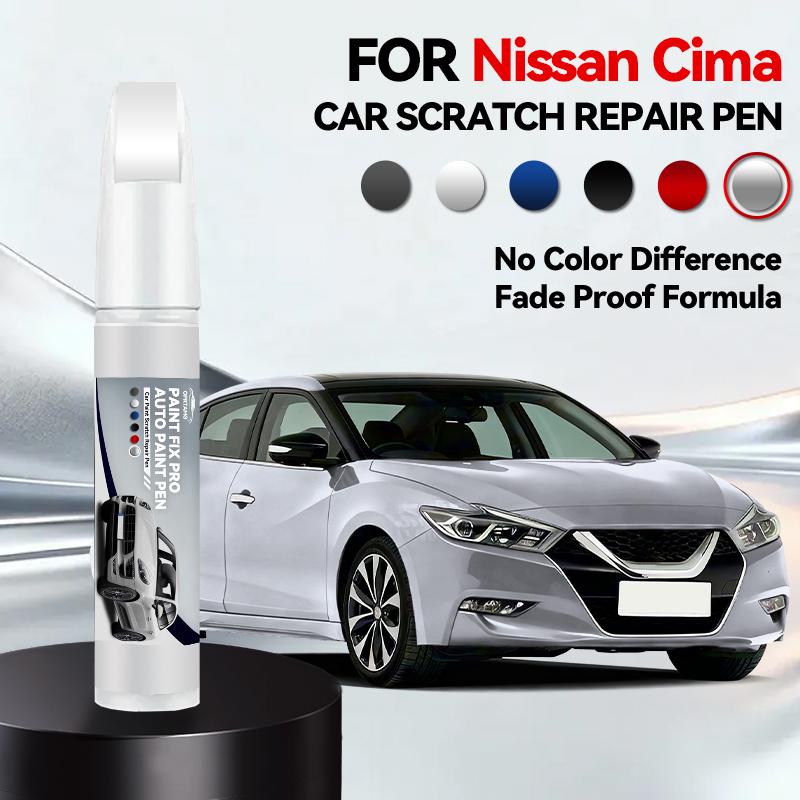 

For Nissan Cima 1990-2026 Paint Repair Pen Touch Up Scratch Remover DIY Auto Accessories Black White Silver Gray Blue Red
