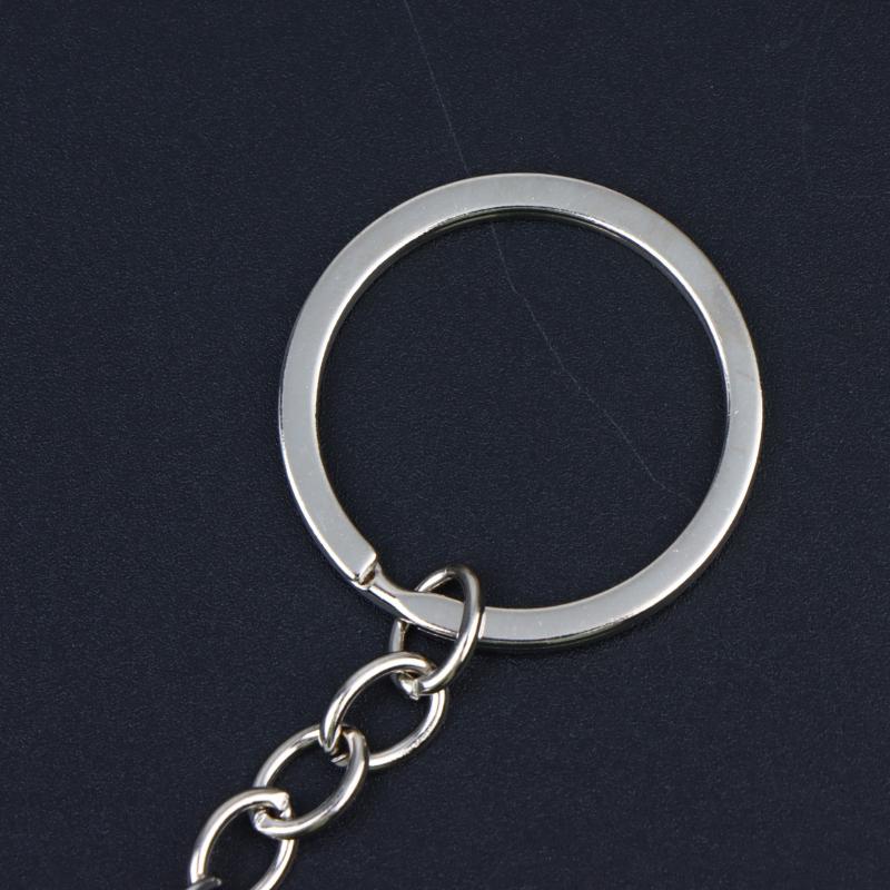 Rotatable Car Wheel Rim Keychain Clear 2D Acrylic Brake Caliper Key Ring Practical Key Accessory for Daily Commute Use