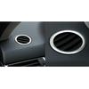 2Pcs Car Dashboard Air Vent Outlet Cover Ring Trim Fit for Mercedes Benz GLK X204 ML W166 GL X166 B Class W246 Stainless Steel