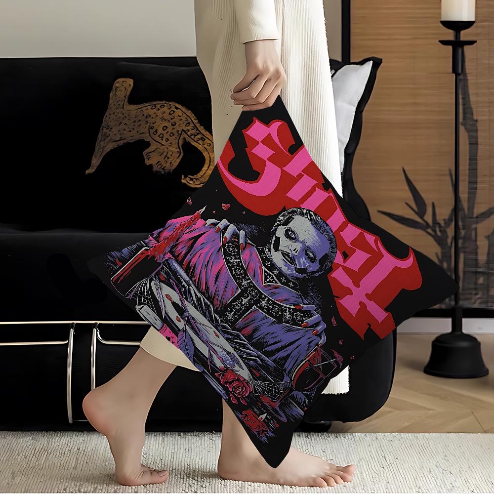 G-Ghost B-Band Pillow Anime Pillow Sofa Bed Head Pillow Cover Cushion Cover 45x45 Cm Fashion