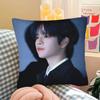 Seungmin Kpop Boy Pillow Case Square Pillow Bedroom Sofa Leisure Comfort Cushion Car Living Room Home Decoration