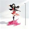 10-22cm Demon Slayer Anime Figure Kamado Tanjirou Agatsuma Zenitsu Kyoujurou Anime PVC Model Action Figure Collection Toy Gift