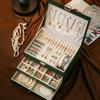 Luxury Leather Jewelry Storage Organizer