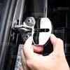 Car Door Lock Decoration Protection Cover Flags Emblem Stainless Steel Case For VW Volkswagen Taigo   Accessories