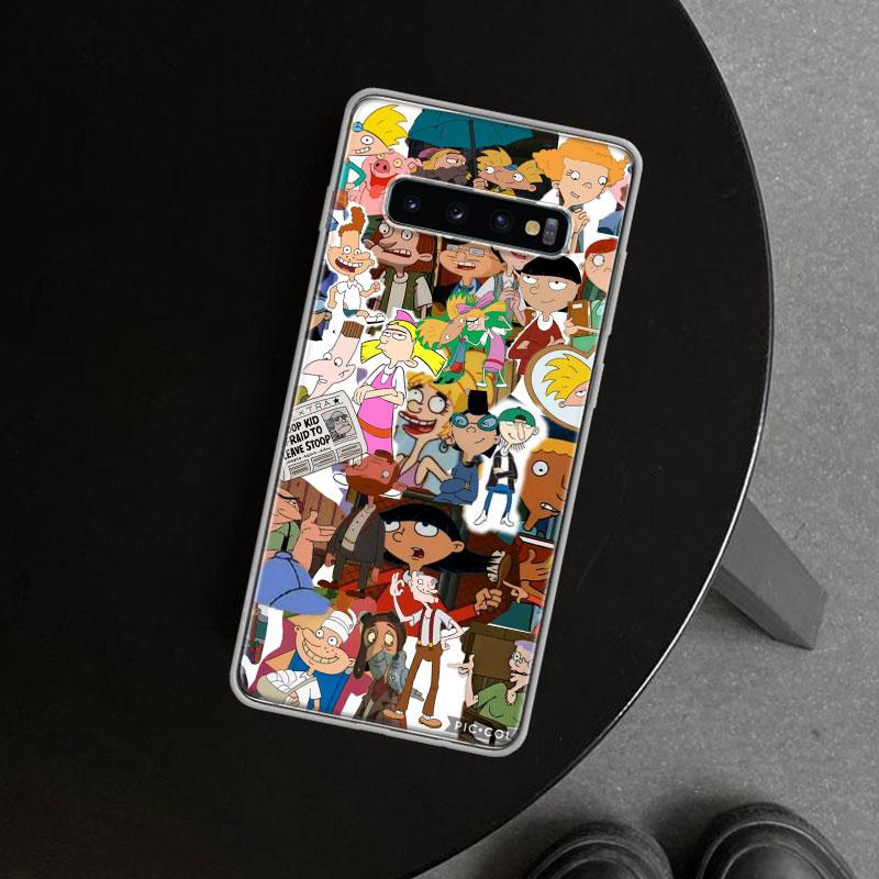 Hey Arnold Helga Cute Funny Cartoon Phone Case Cover for Samsung Galaxy S26 S25 Edge S24 S23 Ultra S22 Plus S21 FE S20 + Art Cus
