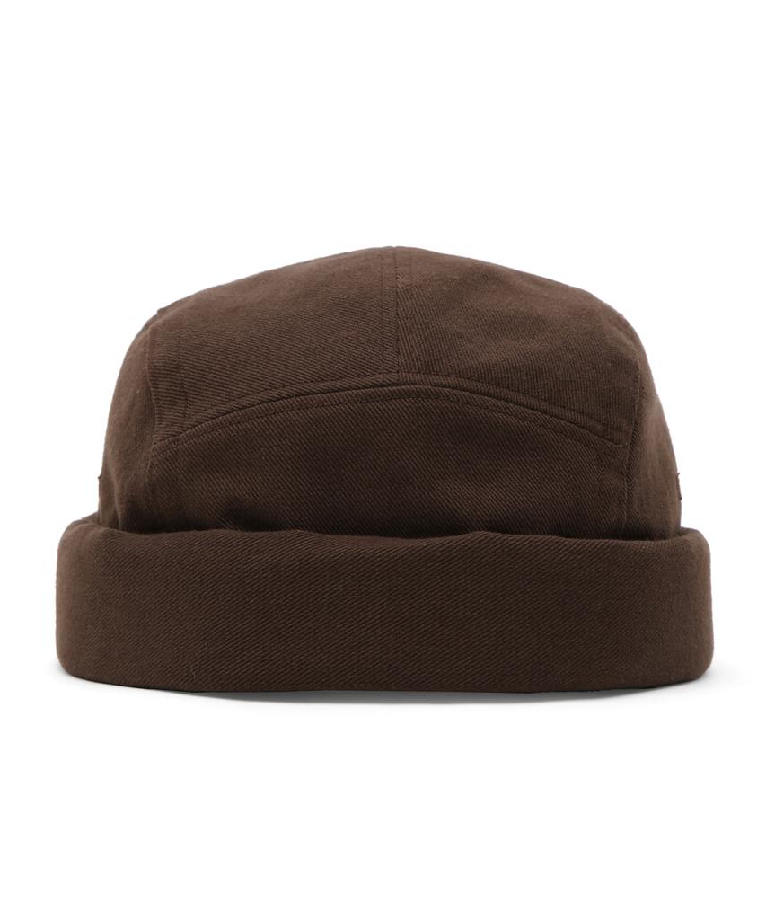 Eondeokeonteulol Four Seasons Vintage Cotton Camp Cap Adjustable Brimless Watch Cap Beanie Hat Uc / Mold Cap / Camp / Faded Brown