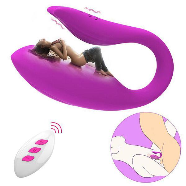 Vibrátor pro pár sexuální hračky pro pár Dospělí Ženy Intimní zboží Stimulátor klitorisu U Shape Wireless