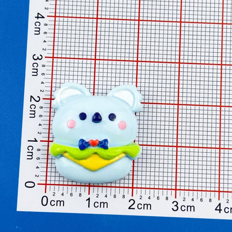 Adorable Capybara Resin Accessories Set: DIY Cream Glue, Phone Case Decor, Hair Clip & Tie, Stationery Box, Fridge Magnet
