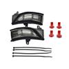 Fits For Subaru WRX STI Corsstrek Forester Impreza Legacy Outback Smoked Dynamic Led Side Mirror Blinker Lights White Position