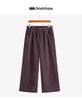 Plus Size Women's High-Waisted Retro Plaid Wide-Leg Cropped Pants NK1287