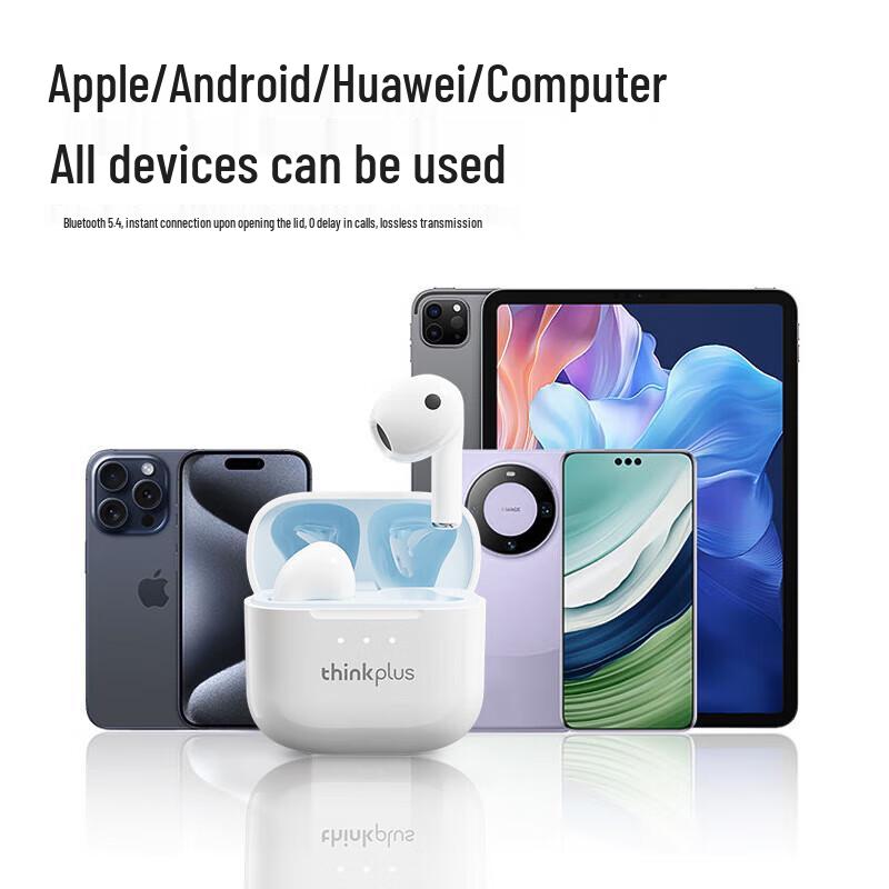 Lenovo LP23 True Wireless Half-In-Ear Bluetooth Earbuds