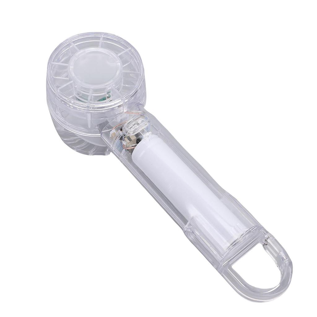 Handheld Mini Fan 3 Gear Speeds and Cooling Mode USB Ice Compress Transparent Outdoor Handheld Fan for Travel