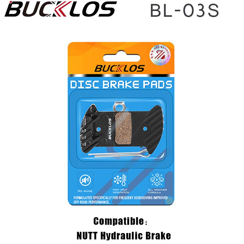 BUCKLOS Ceramic Bike Brake Pad Road Bicycle Hydraulic Disc Brakes Pads MTB Brake Pad for Shimano L05A J04C J05A H03A N03A NUTT