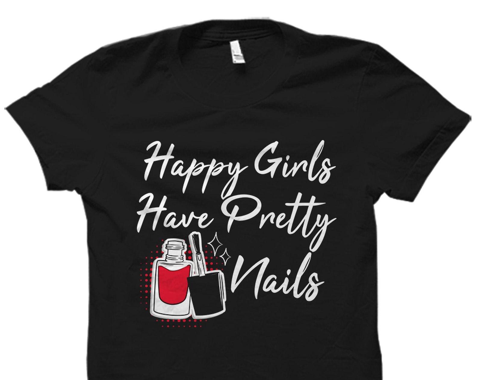 Nail Polish Shirt. Nail Tech Shirt. Beautician Gift. Beautician Shirt. Cosmetics Shirt. Cosmetics Gift. Beauty Shirt. Beauty Gift #OS2556 4XL