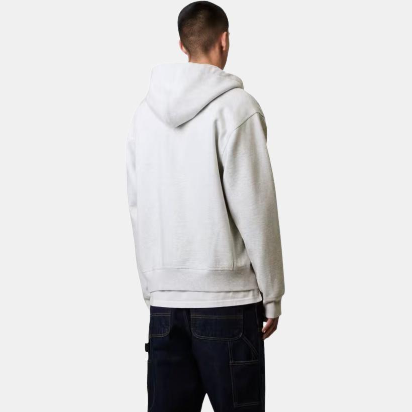Carhartt WIP SS24 Hooded American Script Jacket Men Jacket Light-Gray I033063-482-XX