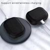 Etui o teksturze skóry dla Apple Airpods 1 2 3 4 Pro air pods Wrieless Bluetooth Słuchawki Pokrowiec ochronny Przeciwzgubna torba na słuchawki
