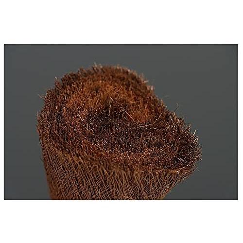 Kitchen brush, palm scrubber, healthy scrubbing brush, handle kitchen brush, dish brush, for woks and iron frying pans, Kamenoko scrubber, palm and co