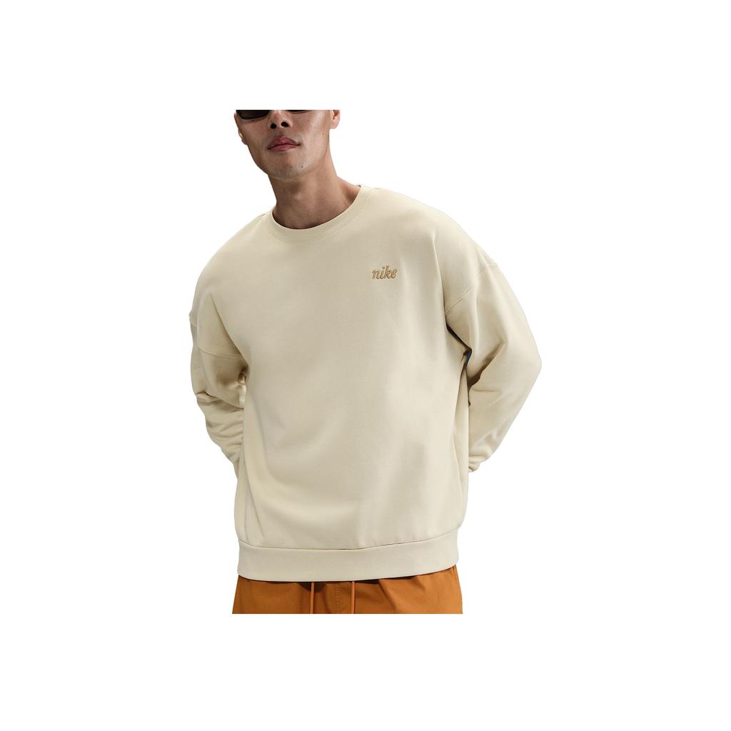 Nike Casual Breathable Soft Comfortable Loose Hoodie Men Hoodies Light-Khaki Parachute-Beige IB8360-229