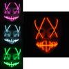 Auffällige Halloween Gruselmaske Cosplay mit LED-Lichtern für unvergessliche Kostümpartys
