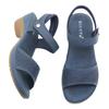 Frühlings- und Sommer-Freizeit-Rhinestone-Sandalen für Damen, rutschfeste Strand-Keilsandalen, bequeme Schuhe für Mütter mittleren Alters