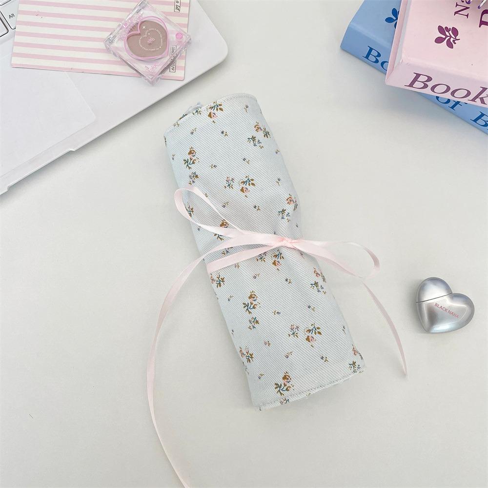 Large Capacity Makeup Brush Bag Convenient Makeup Brush Organizer Cosmetic Storage Bag  Household