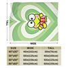 Keroppi Flannel Blankets Anime  Fashion Throw Blankets for Home 125*100cm Bedspread,