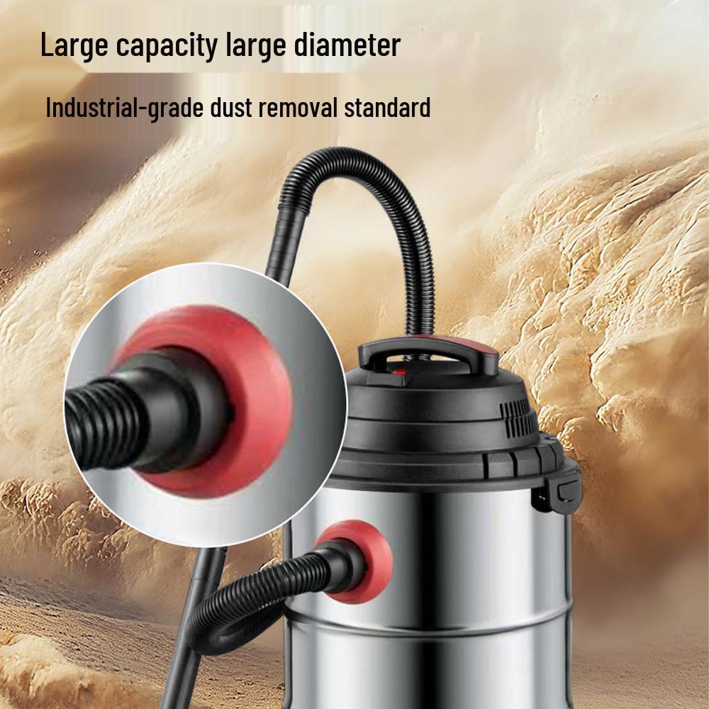 High-Power Three-in-One Wet Dry Vacuum Cleaner with Strong Suction for Household and Commercial Use