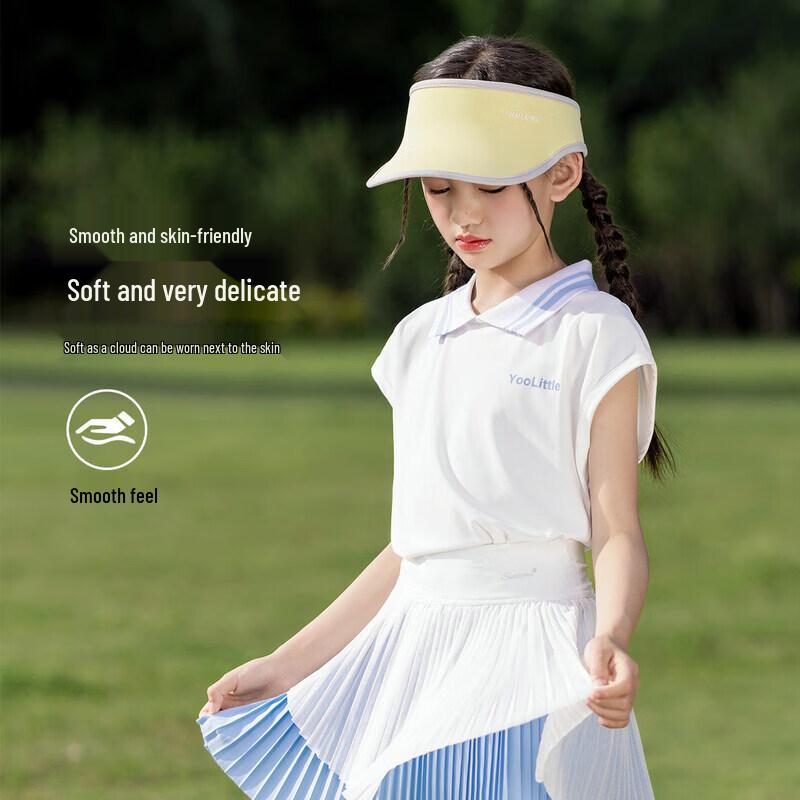 Moonkids Girls' Quick-Dry Sleeveless Sports Skirt Set
