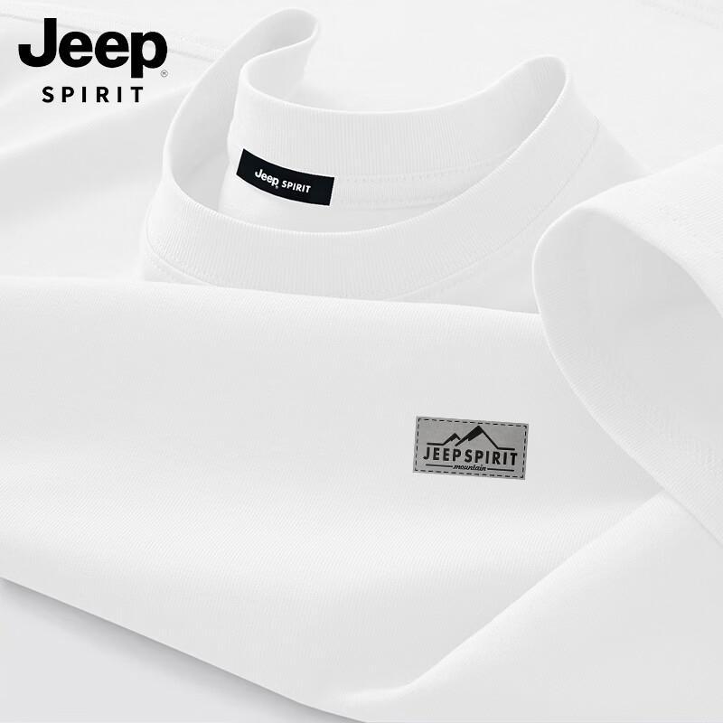 JEEP SPIRIT Men s 2026 Summer Loose Fit Short Sleeve T-shirt 3XL