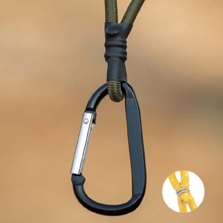5pcs Secure Bungee Cord Extendable Luggage Tie Hook Elastics Bungee Cord for Tent Fixing, Camping Necessity