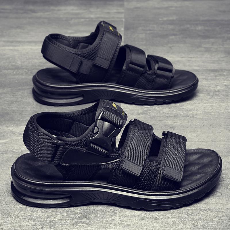 Fashion Brand Men's Sandals High Quality Handmade Casual Shoes Lightweight Non-slip Men Sneakers Driving Flats Moccasins Beach Sandals